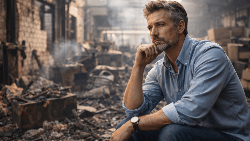 Vitor Barreto Moreira destaca a resiliência como habilidade essencial do empreendedor.